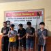 Cegah Tawuran dan Geng Motor, KRYD Polres Asahan Amankan Lima Remaja Beserta Sejumlah Sajam