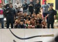 Tim Macan Polres Pelabuhan Belawan Tangkap 13 Pemuda Terkait Geng Motor dan Tawuran, Sita 4 Sajam dan Ketapel