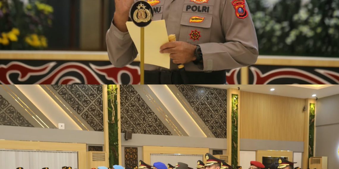 Kapolda Sumut Lantik Sejumlah Pejabat Baru, Tekankan Profesionalisme dan Responsivitas