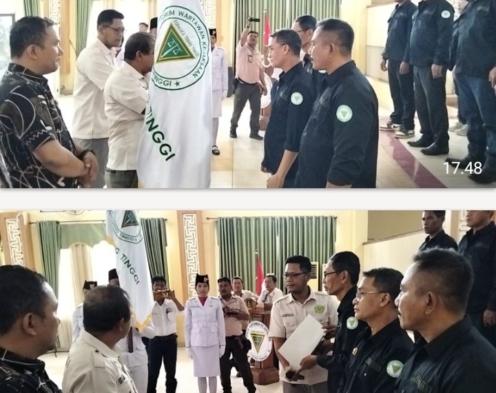 Forwaka Tebing Tinggi Resmi Dilantik, Irfandi Tekankan Kekompakan dan Profesionalisme