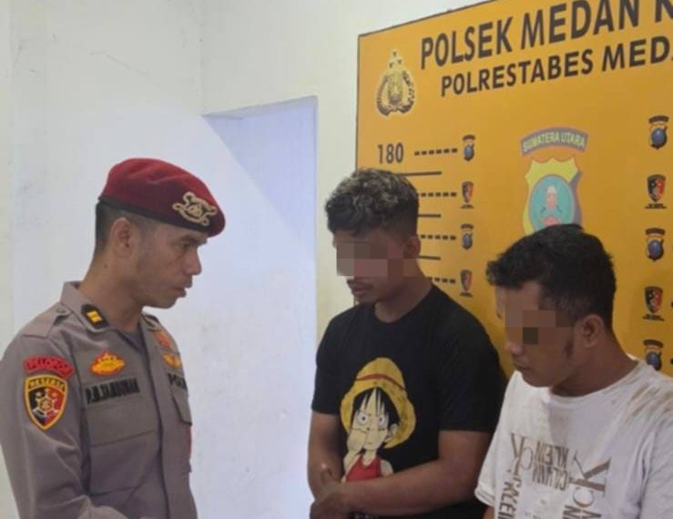 Dua Residivis Curanmor Kembali Beraksi, Digagalkan Polisi Saat Hendak Bawa Kabur Motor di Medan Kota
