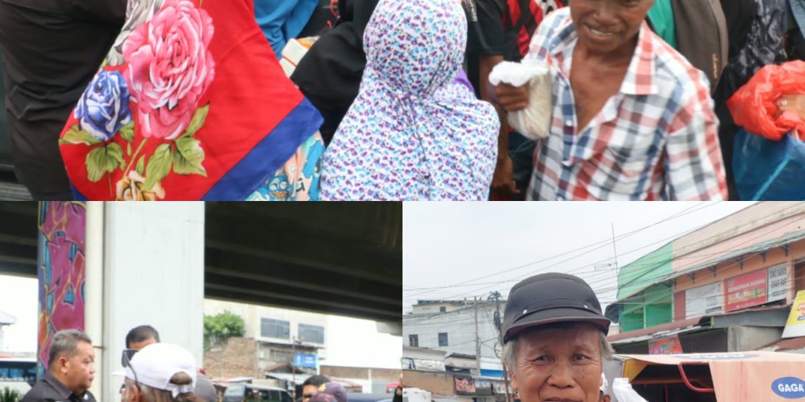 Jumat Berkah, Bid Humas Polda Sumut Berbagi Kasih dengan Sopir, Pengemudi Becak Motor dan Ojol