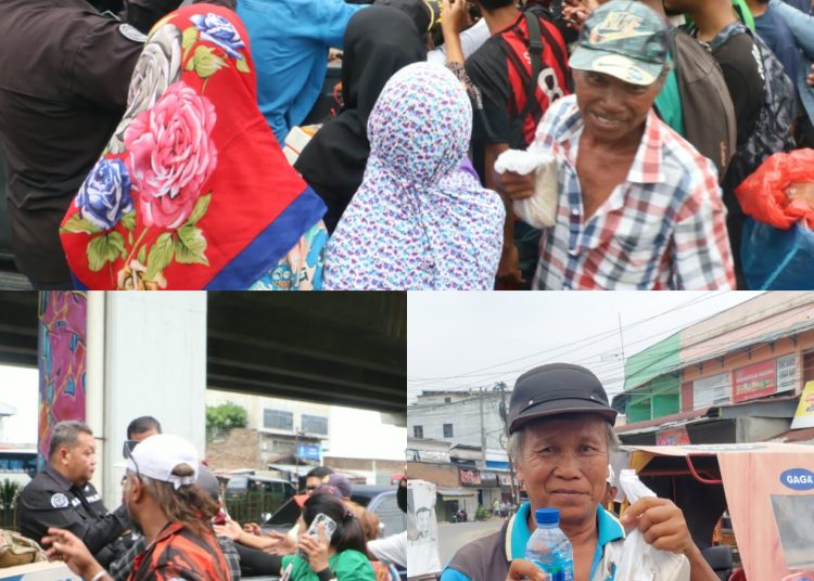 Jumat Berkah, Bid Humas Polda Sumut Berbagi Kasih dengan Sopir, Pengemudi Becak Motor dan Ojol