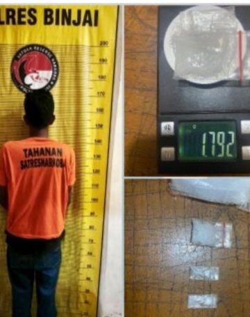 Kapolres Binjai AKBP Bimo Moernanda Persempit Ruang Gerak Pengedar Sabu, Satu Pria Diamankan