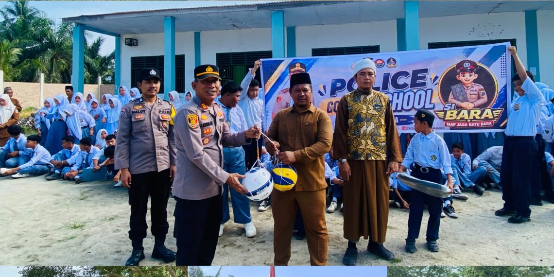 Polres Batu Bara Gelar Police Go To School Serentak di 19 Sekolah