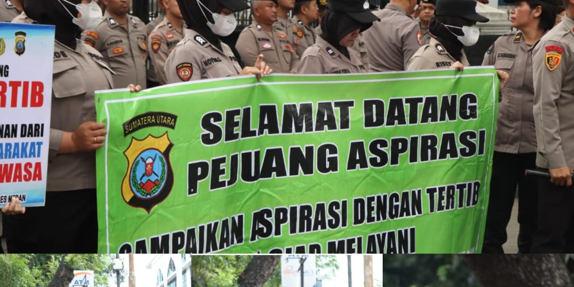 Kapolda Sumut Apresiasi Aksi Damai di DPRD: Aspirasi Tersampaikan, Situasi Tetap Kondusif