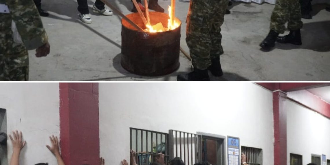 Lapas Sibolga Gelar Razia Gabungan Bersama APH, 31 Kamar Hunian Diperiksa