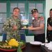 HUT TNI Ke – 81 Sinergitas TNI Polri Terjalin Dengan Baik Polres Pakpak Bharat Sambangi Batalyon TP 906/Pakalima Dan Kodim 0206 Dairi.