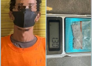 Pengedar Sabu 1,30 Gram Ditangkap Satresnarkoba Polres Binjai