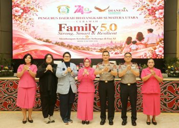 Kapolda Sumut Sonny Irawan Apresiasi Peran Bhayangkari dalam Mendukung Tugas Polri