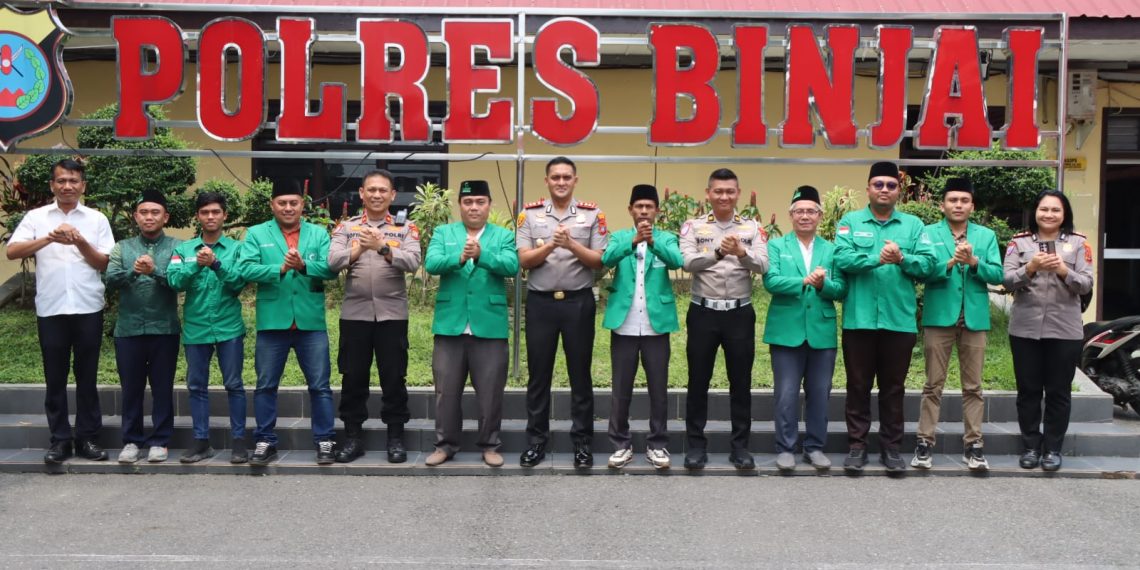 Kapolres Binjai Menerima Audensi Al-Washliyah, Perkuat Sinergi Jaga Kamtibmas dan Dukung HUT ke-96