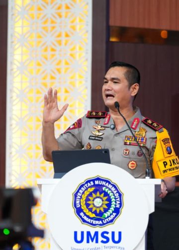 Kapolda Sumut Ajak Wisudawan UMSU Jaga Persatuan dan Semangat Nasionalisme