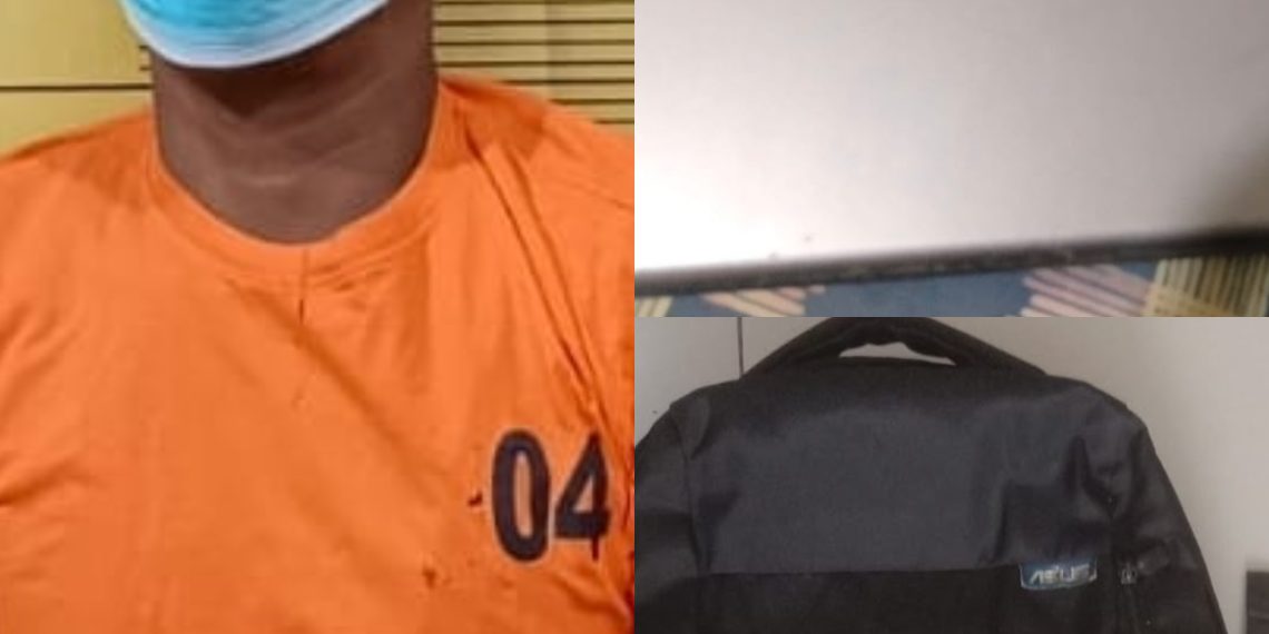 Seorang Residivis Curat Ditangkap Polsek Binjai Kota, Laptop dan Barang Bukti Diamankan