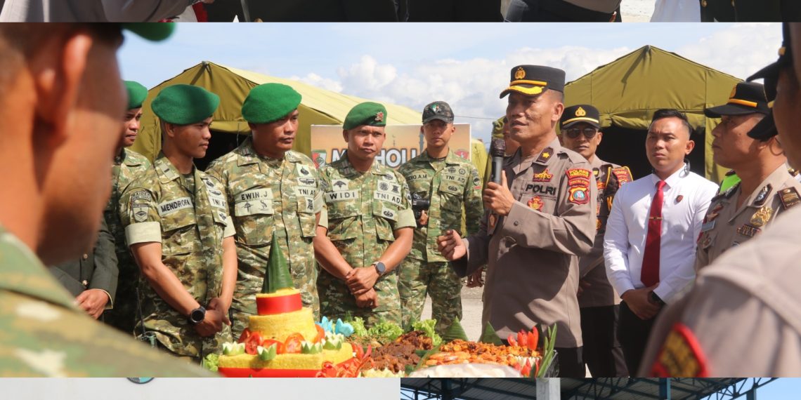 Momentum HUT TNI ke-81, Polres Humbahas Tegaskan Komitmen Sinergitas di Humbahas
