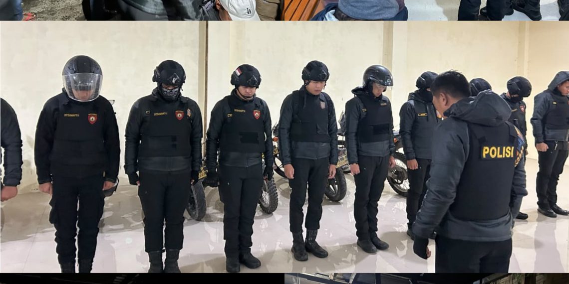 Polres Karo Gerebek Lokasi Diduga Sarang Narkoba di Berastagi, Tujuh Orang Positif Metamfetamina