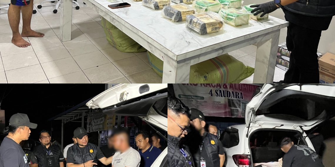 Polrestabes Medan Gagalkan Pengiriman 24.000 gram Sabu ke PalembangDiwarnai Aksi Kejar-Kejaran Hingga Petugas Tabrak Mobil Pelaku