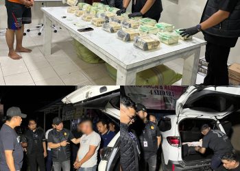 Polrestabes Medan Gagalkan Pengiriman 24.000 gram Sabu ke PalembangDiwarnai Aksi Kejar-Kejaran Hingga Petugas Tabrak Mobil Pelaku