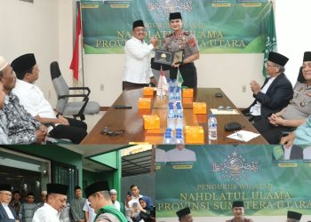 Kapolda Sumut Irjen Pol Sonny Irawan Ajak NU Bersinergi Jaga Keamanan dan Kerukunan