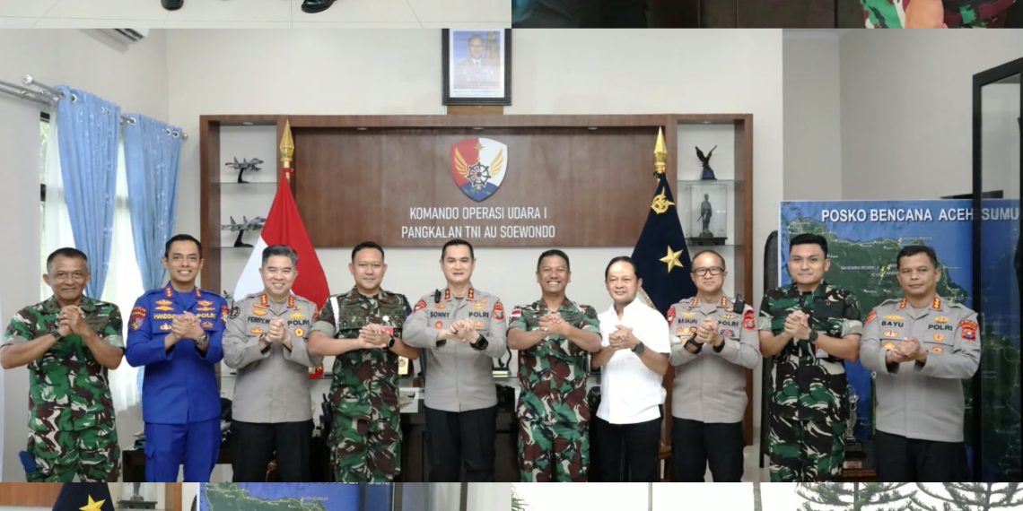 Jaga Sumut Tetap Kondusif, Kapolda Sonny Irawan Pererat Sinergi dengan TNI AU