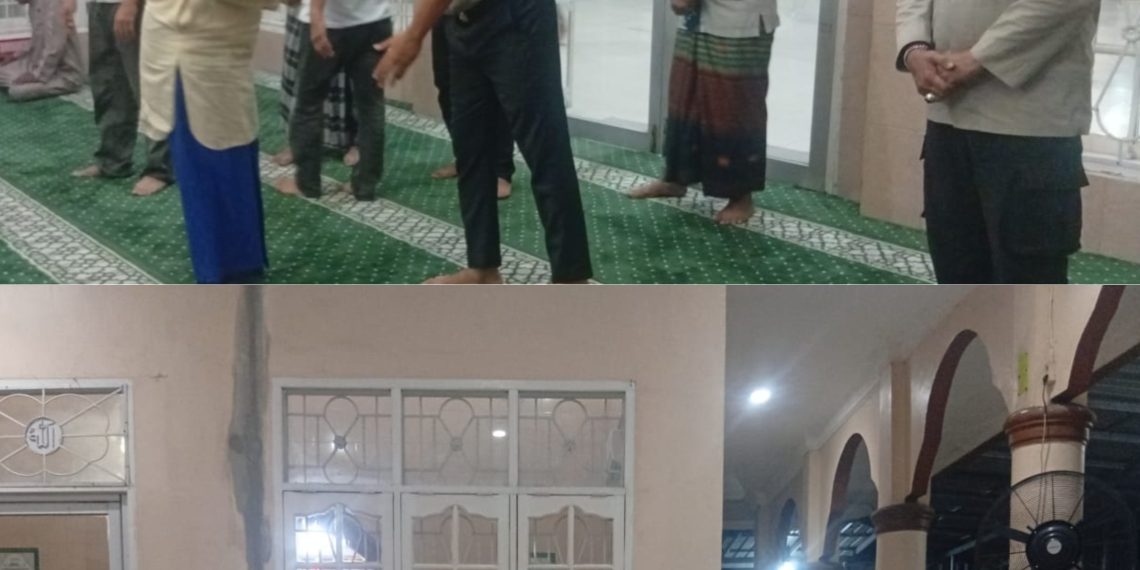 KAPOLRES BINJAI LAKSANAKAN SUBUH KELILING, SERAP ASPIRASI MASYARAKAT DI MASJID AN NUR