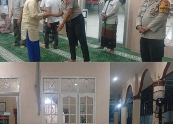 KAPOLRES BINJAI LAKSANAKAN SUBUH KELILING, SERAP ASPIRASI MASYARAKAT DI MASJID AN NUR