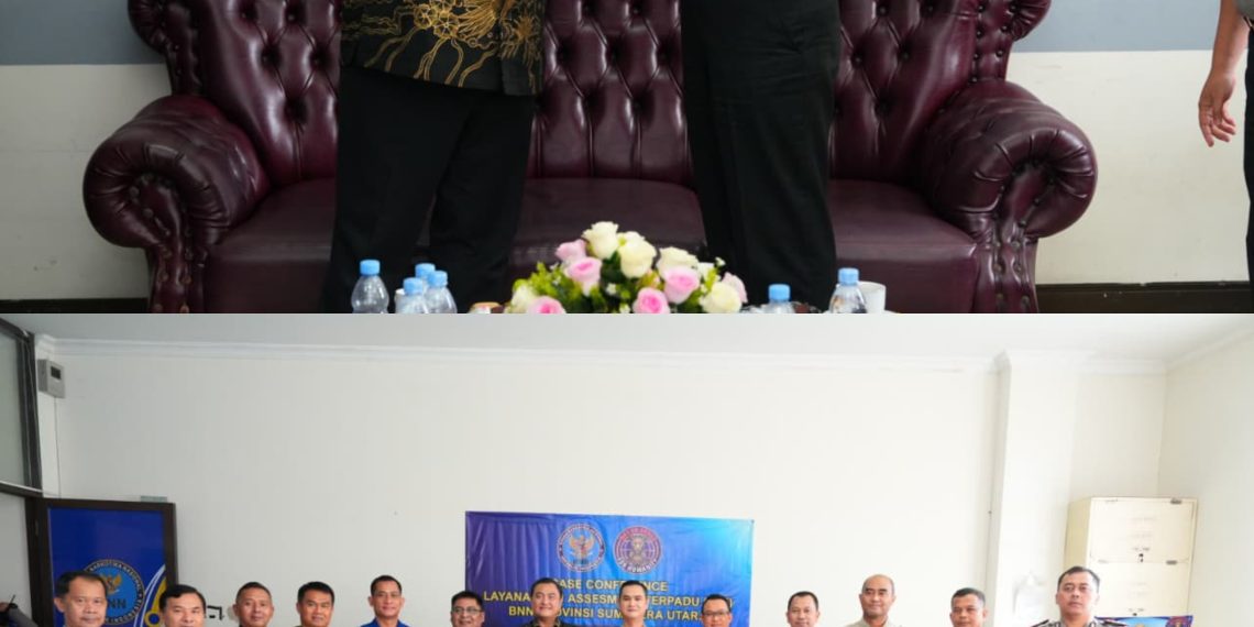 Kapolda Sumut Silaturahmi ke BNNP Sumut, Perkuat Kolaborasi Pemberantasan Narkoba