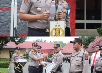 Kapolres Binjai Beri Penghargaan kepada 12 Personel dan Sertifikat Pelatihan kepada 8 Personel