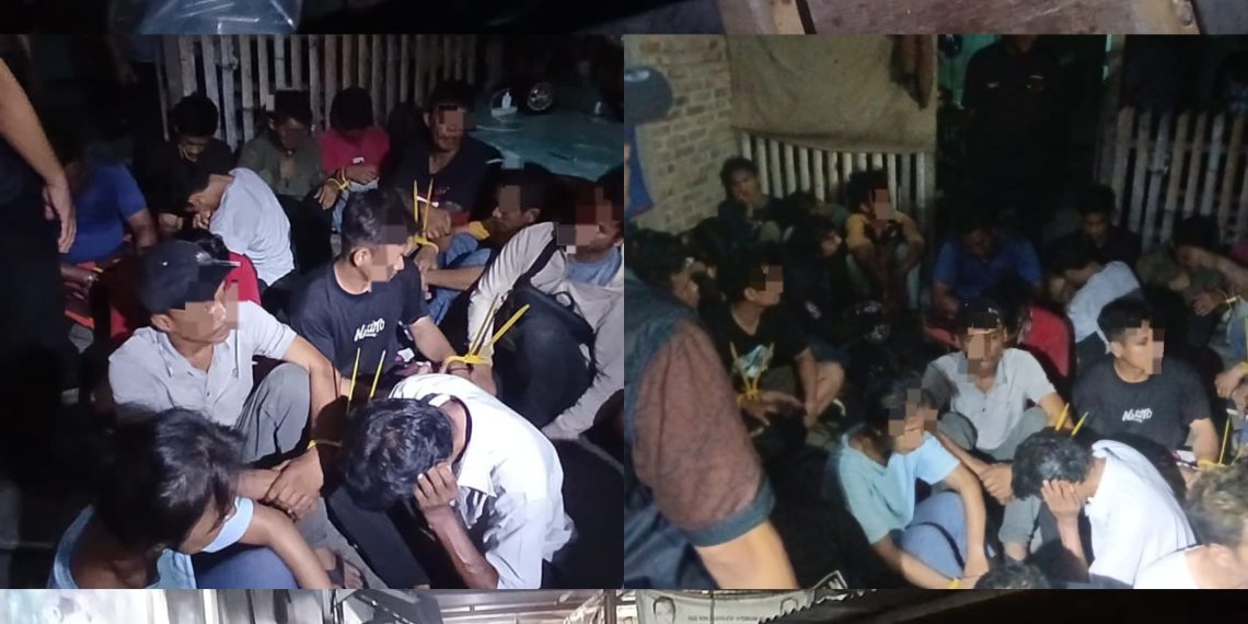 Polda Sumut Gerebek Sarang Narkoba di Medan Area, 29 Orang Diamankan, Warga Ucapkan Terima Kasih