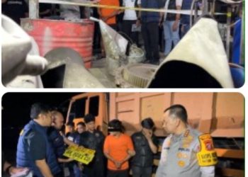 Polrestabes Medan Ungkap Penjualan BBM Subsidi ke Pabrik Beton, Truk Tangki Dimodifikasi