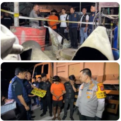 Polrestabes Medan Ungkap Penjualan BBM Subsidi ke Pabrik Beton, Truk Tangki Dimodifikasi