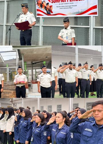 Usung Tema “Patriotik, Gigih, Berempati Pemuda untuk Indonesia” Rutan Kelas IIB Tanjung Pura Gelar Upacara Peringatan Hari Sumpah Pemuda ke-98 Tahun 2026
