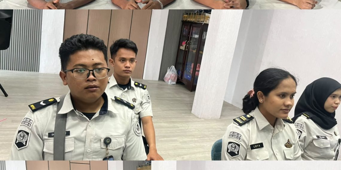 Pelantikan Pejabat Pimpinan Tinggi Kemenimipas dan Kick Off Hari Bakti Kemenimipas Ke-2 Tahun 2026, Rutan Tanjung Pura Ikuti Kegiatan Secara Daring