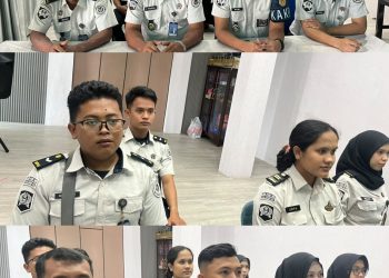 Pelantikan Pejabat Pimpinan Tinggi Kemenimipas dan Kick Off Hari Bakti Kemenimipas Ke-2 Tahun 2026, Rutan Tanjung Pura Ikuti Kegiatan Secara Daring