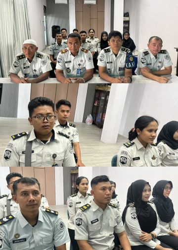 Pelantikan Pejabat Pimpinan Tinggi Kemenimipas dan Kick Off Hari Bakti Kemenimipas Ke-2 Tahun 2026, Rutan Tanjung Pura Ikuti Kegiatan Secara Daring